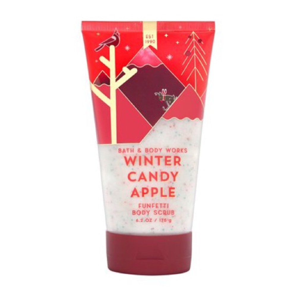 Winter candy apple body scrub